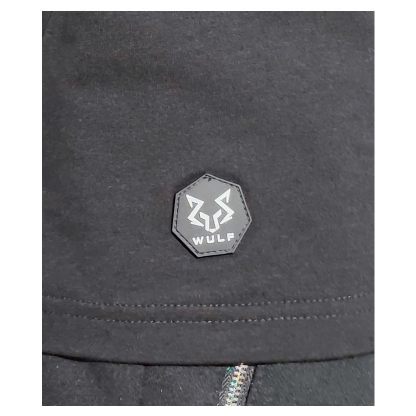 Racerback Sort Tanktop Med Kranietryk
