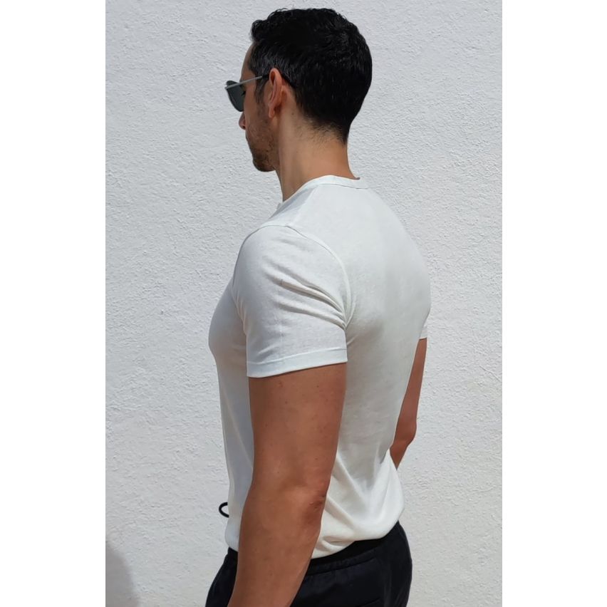 Henley hotsell shirt muscle