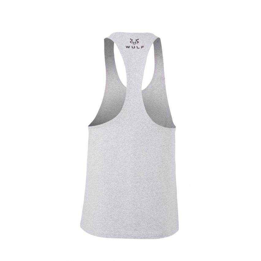 Racerback Herren Schlichte Graue Tanktop