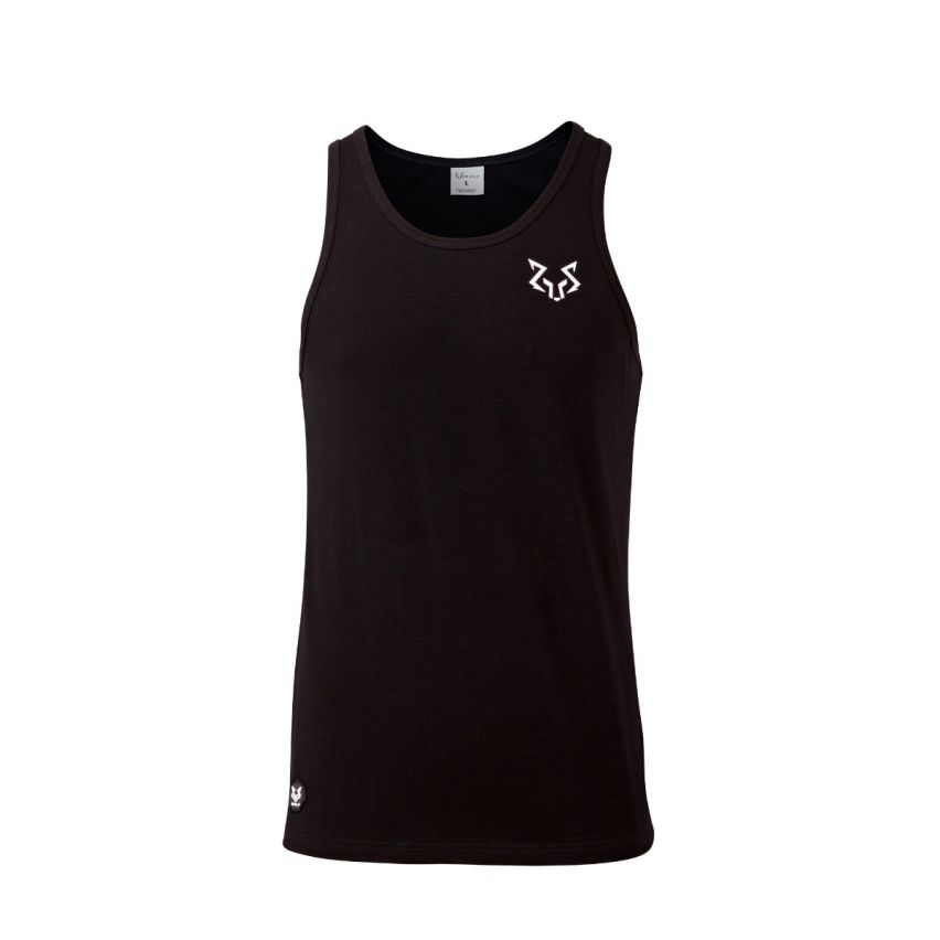 Almindelig Sort Tanktop Til Mænd