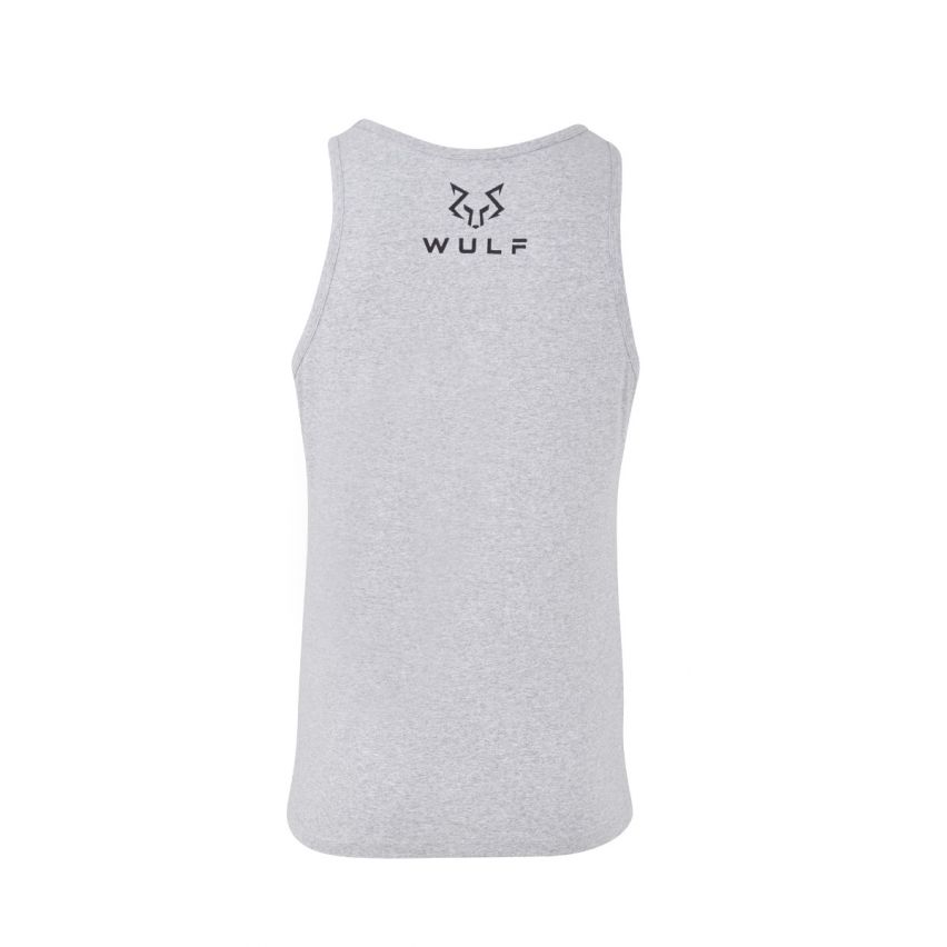 Graue Trainingsweste Mit Totenkopf-Print Für Herren